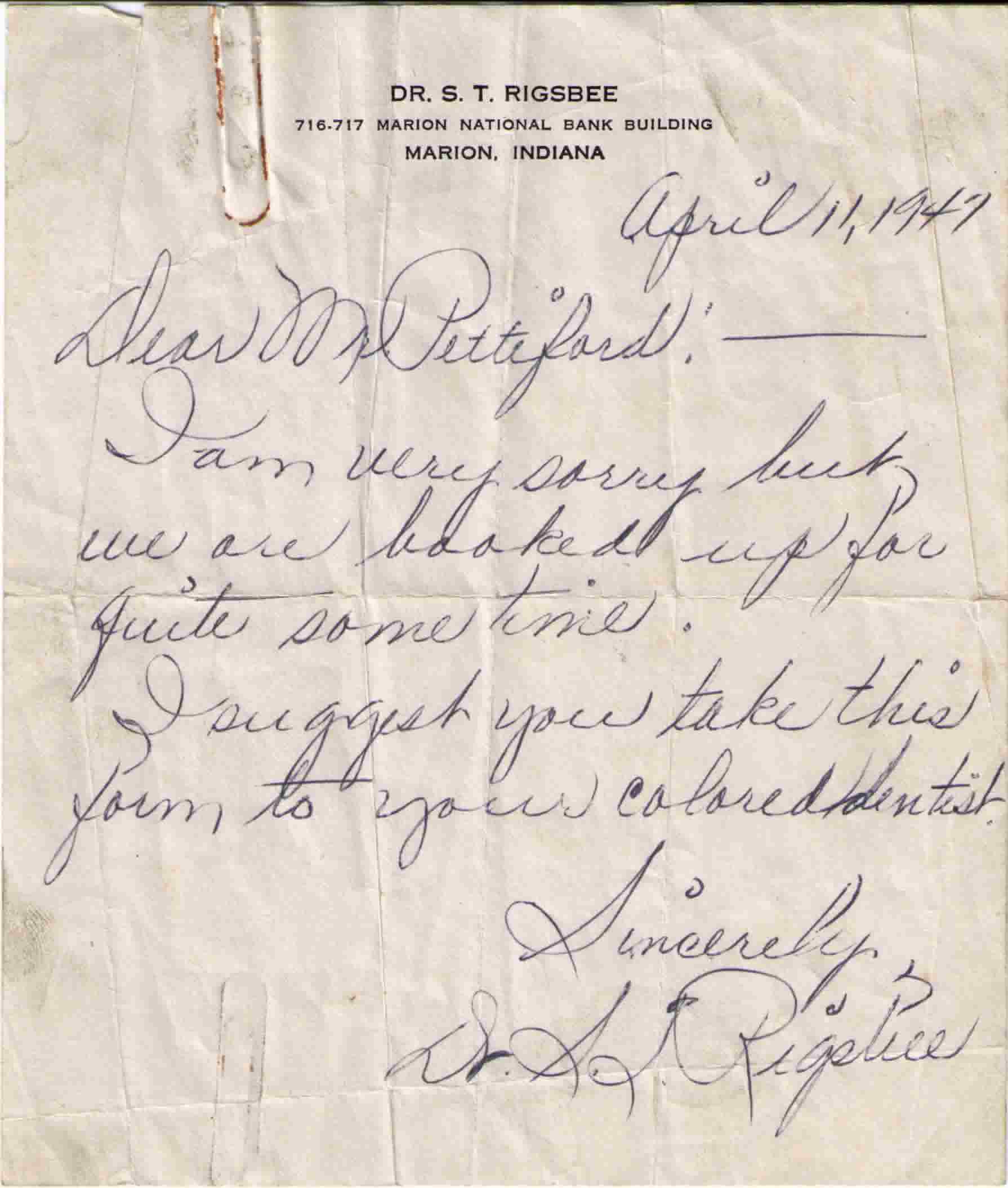 Experience Of Segregation