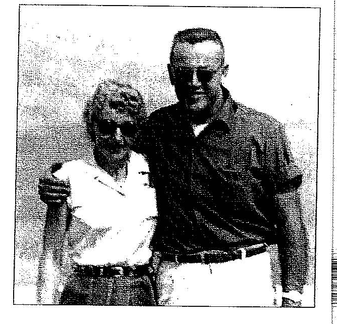 Mary and her husband, Clyde McNaul, in California.
