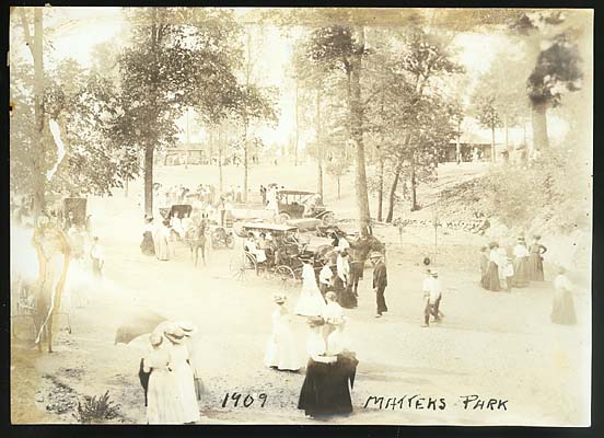 Gathering at Matter Park, 1909