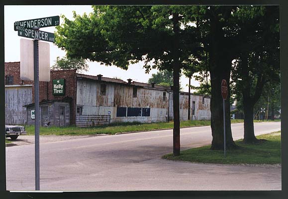 The old ware shed on Spencer Ave. is all that remains of Canton #2.