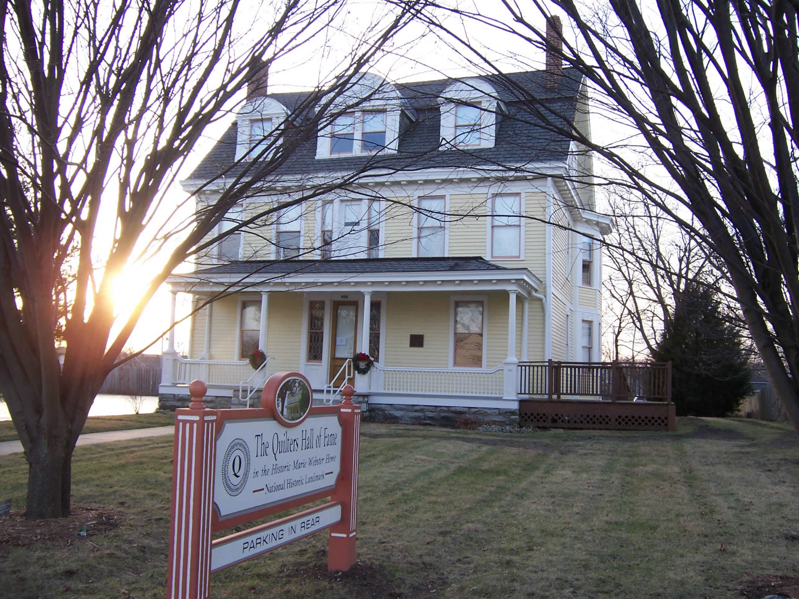 The Quilters\' Hall of Fame on December 30, 2006
