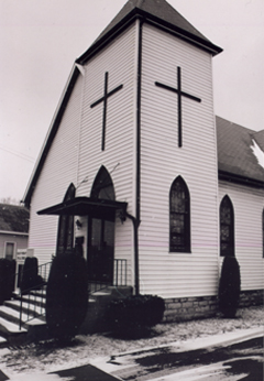 Second Baptist Church, designed by Samuel Plato