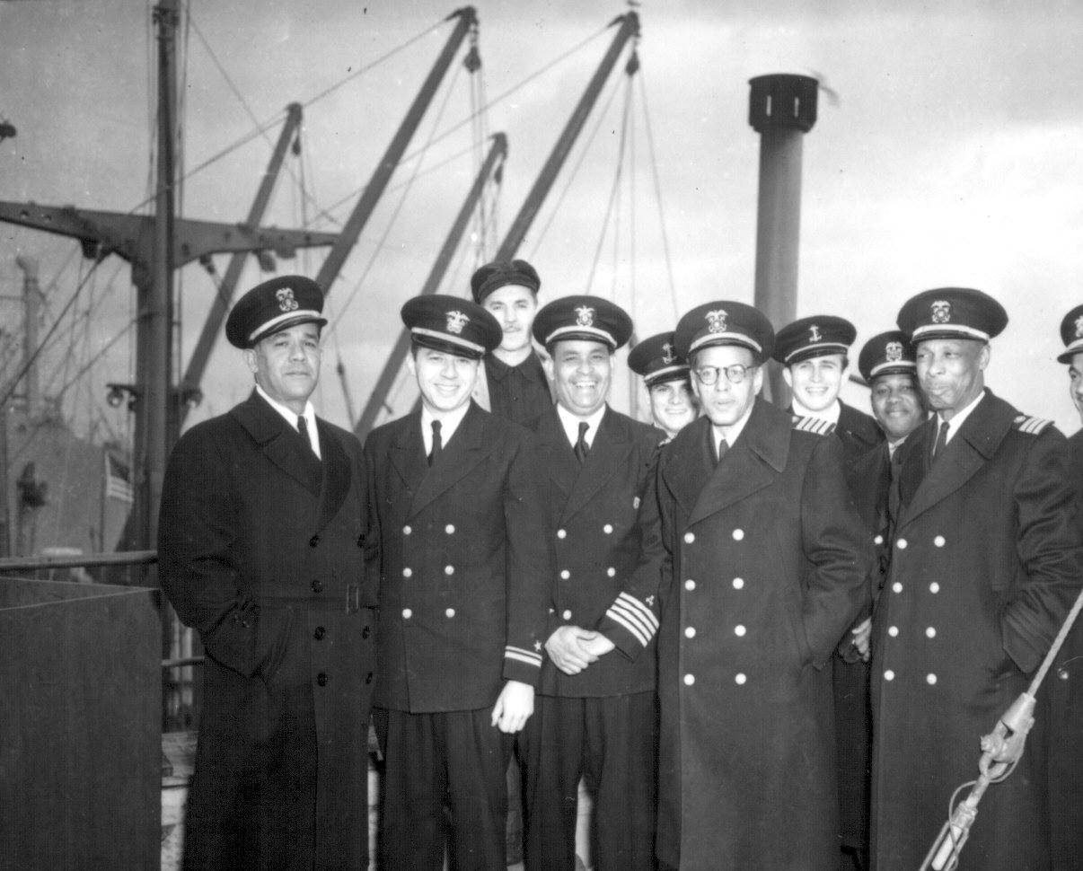 USS Booker T. Washington Officers