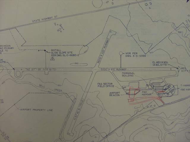 Appendix M — Airport Diagram (1979)