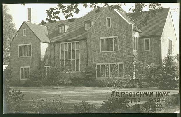 The home upon completion in 1939