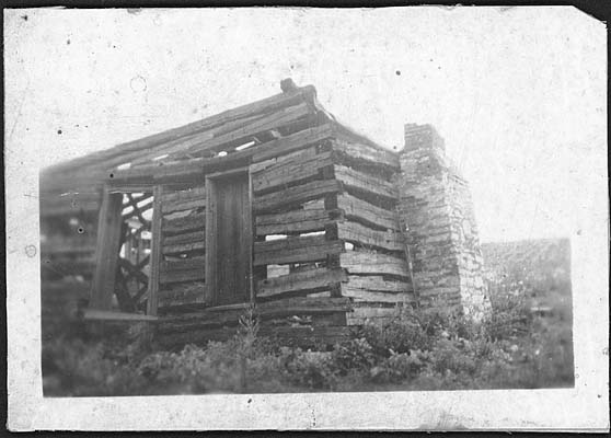 Ruins of Frances Slocum\'s cabin in Miami County