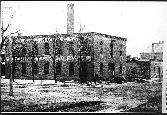 Hulley\'s Foundry and Machine Works in 1892