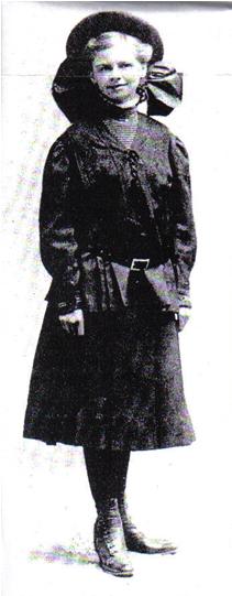 Josephine as a child.