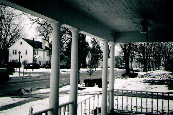 View from the porch