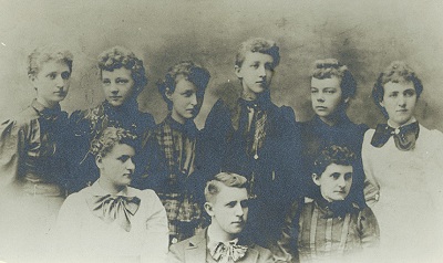 Marion High School Graduating Class, June 3, 1892.