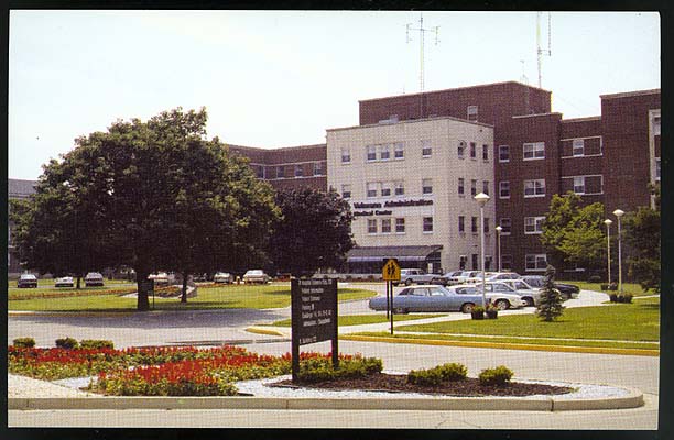 Modern buildings at the VA Hospital, ca. 1968