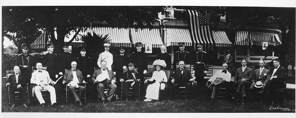 President Taft visits the Soldiers\' Home on July 2, 1911.