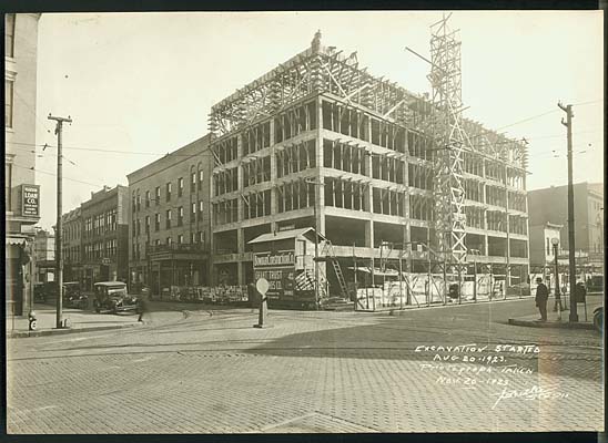 (August, 20 1923) Spencer Hotel Remodeling by Bowman Construction Co.