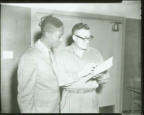 Oatess Archey and Dr. William Clary